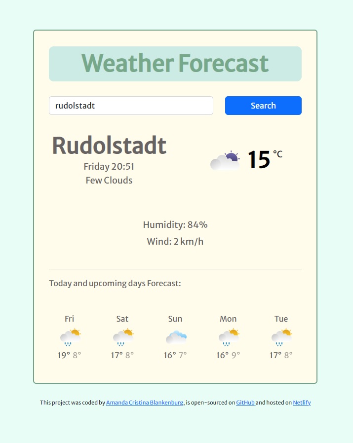 Weather app image